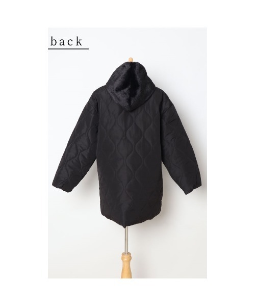 ジャケット ファー 裏地 裏地がモノグラム LV ロングスリーブ パッファージャケット (Louis