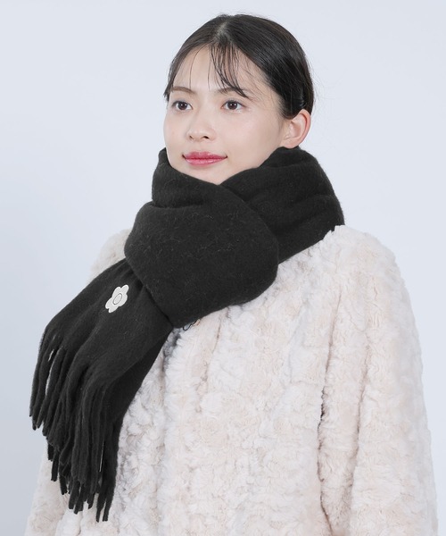 MARY QUANT（マリークワント）の「ソフトブークレー ストール