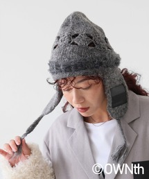 OWNth（オンス）の「パッチ付きニットキャップ（ニットキャップ/ビーニー）」