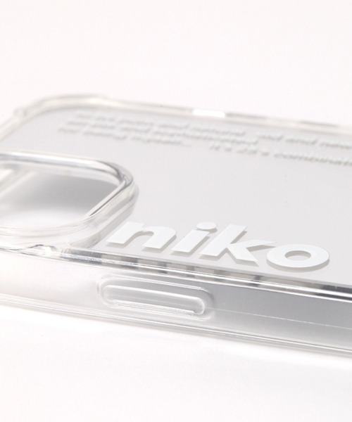 niko and...（ニコアンド）の「オリジナルミラーiPhoneケース（13/14/15）（スマホケース/カバー・レディース・ホワイト/グレー/オレンジ・0）」の10枚目の写真