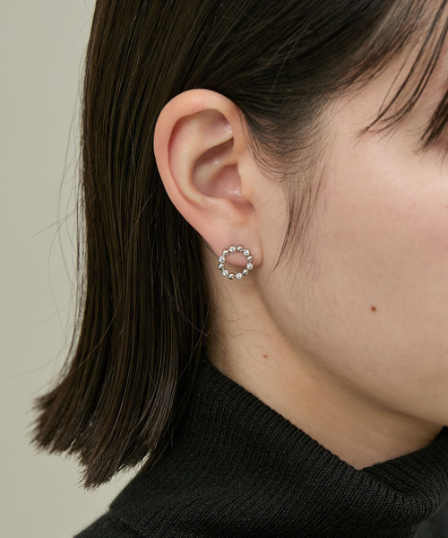 ROPE' PICNIC（ロペピクニック）の「プチサークルピアス（ピアス（両耳用）・レディース・シルバー/ゴールド系その他2・FREE）」の7枚目の写真