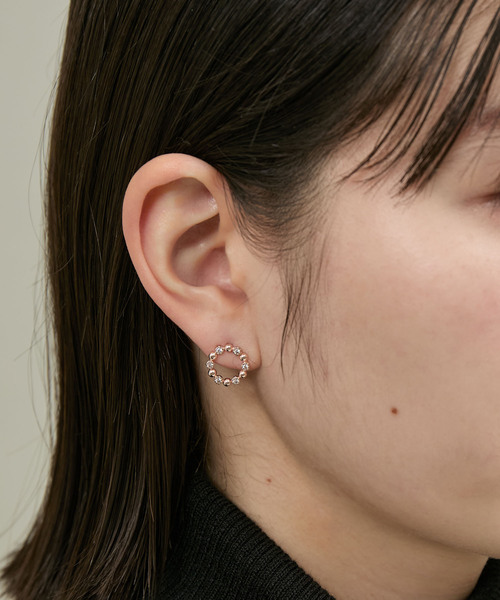 ROPE' PICNIC（ロペピクニック）の「プチサークルピアス（ピアス（両耳用）・レディース・シルバー/ゴールド系その他2・FREE）」の8枚目の写真