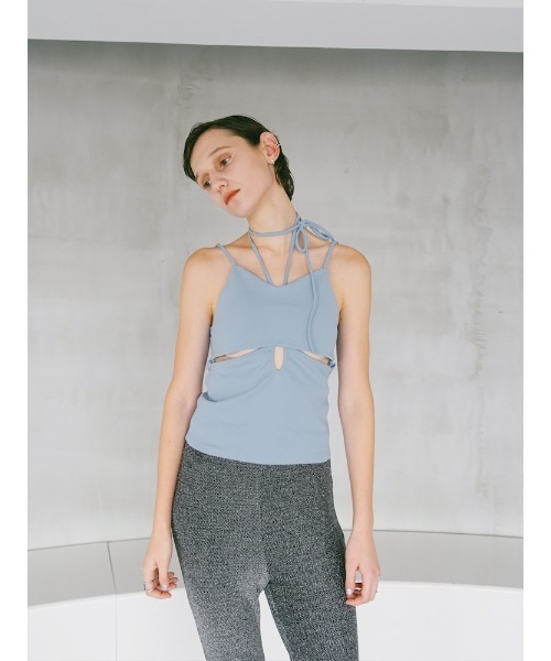 [新品] sahara / marte キャミソール　F Patchwork Circular Camisole｜サーキュラーキャミソール – MARTE