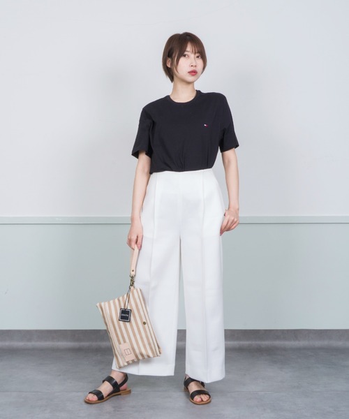 GUAPA(グアパ)の「【GUAPA】サコッシュ ショルダーバッグ クラッチバッグ ストライプ 2WAY(ショルダーバッグ・レディース・ネイビー/ベージュ/ブルー・FREE)」の20枚目の写真