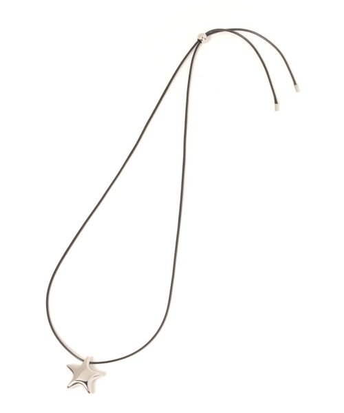 LOWRYS FARM(ローリーズファーム)の「ステンレスモチーフコードネックレス 283525(ネックレス・レディース・ホワイト/その他1・FREE)」の4枚目の写真