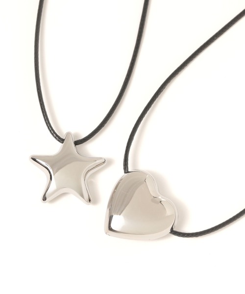 LOWRYS FARM(ローリーズファーム)の「ステンレスモチーフコードネックレス 283525(ネックレス・レディース・ホワイト/その他1・FREE)」の6枚目の写真