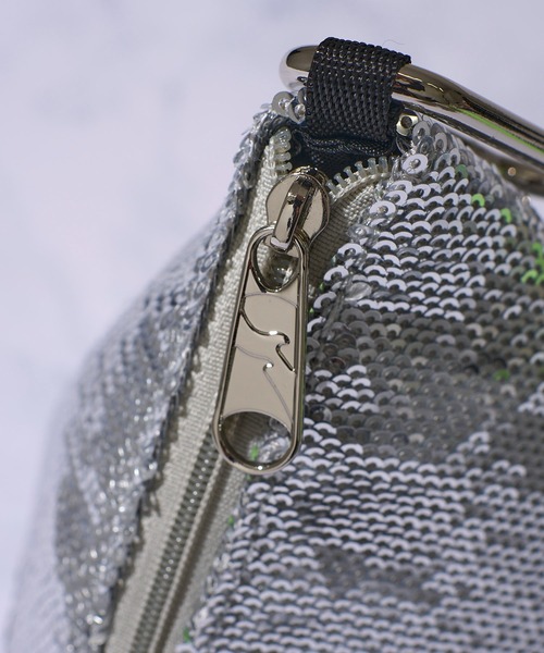 OUTDOOR PRODUCTS(アウトドアプロダクツ)の「【OUTDOOR PRODUCTS / アウトドアプロダクツ】スパンコール2WAYバック(ボディバッグ/ウエストポーチ・レディース・ゴールド/ピンク/シルバー・FREE)」の10枚目の写真