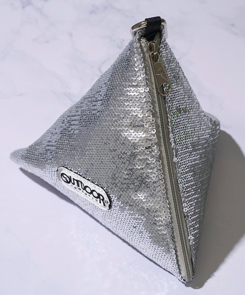 OUTDOOR PRODUCTS(アウトドアプロダクツ)の「【OUTDOOR PRODUCTS / アウトドアプロダクツ】スパンコール2WAYバック(ボディバッグ/ウエストポーチ・レディース・ゴールド/ピンク/シルバー・FREE)」の12枚目の写真