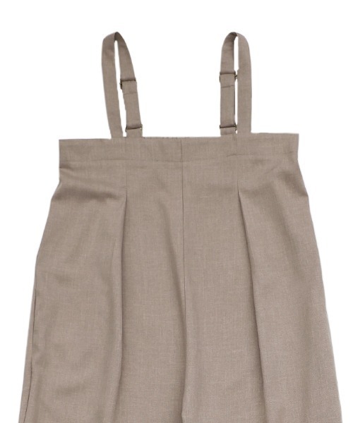 Et】No-Collar Jacket Overalls Set（サロペット/オーバーオール