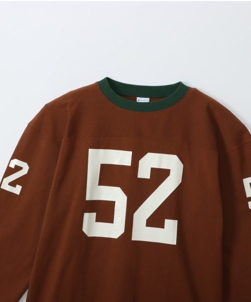 セール】Champion/チャンピオン 3/4 SLEEVE FOOTBALL T-SHIRT