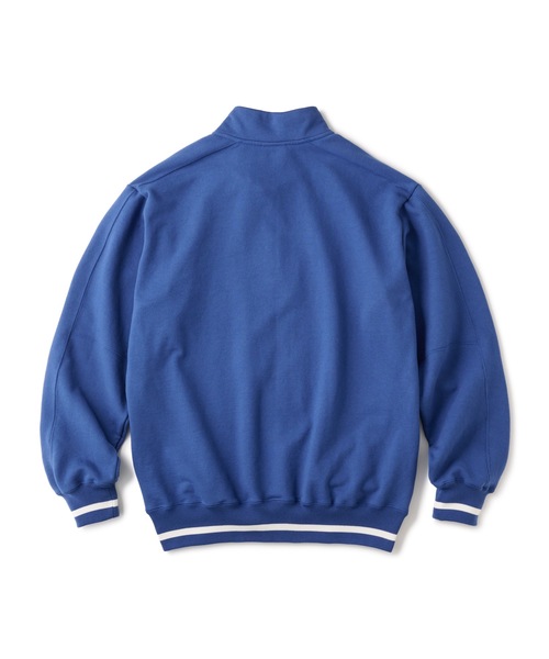 即完売【FTC】STRIPE RIB HALF ZIP SWEATSHIRT STRIPE RIB HALF ZIP SWEATSHIRT（スウェット）｜FTC