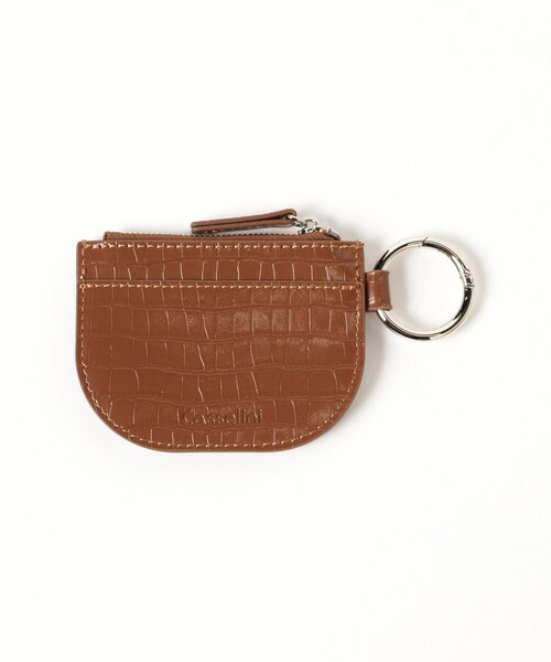 Ray BEAMS(レイビームス)の「【別注】Casselini / モチーフ コイン ケース(ポーチ・レディース・オフホワイト/ブラウン/ラベンダー・ONE SIZE)」の6枚目の写真