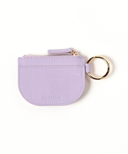 Ray BEAMS(レイビームス)の「【別注】Casselini / モチーフ コイン ケース(ポーチ・レディース・オフホワイト/ブラウン/ラベンダー・ONE SIZE)」の8枚目の写真