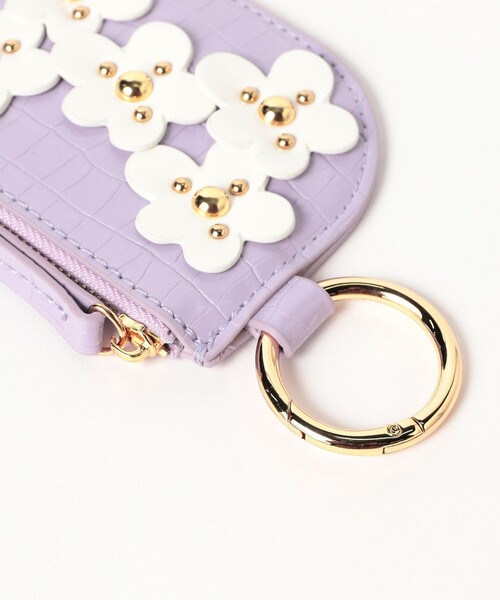 Ray BEAMS(レイビームス)の「【別注】Casselini / モチーフ コイン ケース(ポーチ・レディース・オフホワイト/ブラウン/ラベンダー・ONE SIZE)」の11枚目の写真