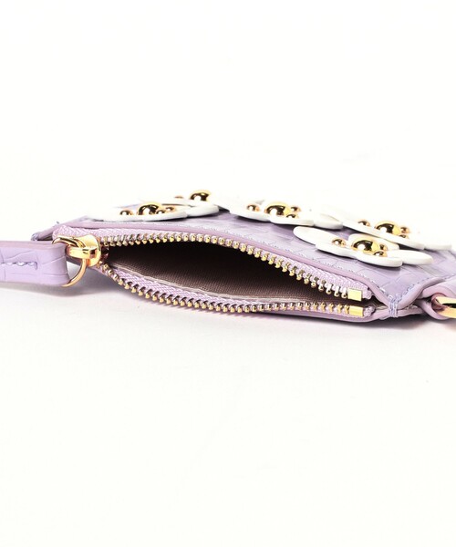 Ray BEAMS(レイビームス)の「【別注】Casselini / モチーフ コイン ケース(ポーチ・レディース・オフホワイト/ブラウン/ラベンダー・ONE SIZE)」の12枚目の写真