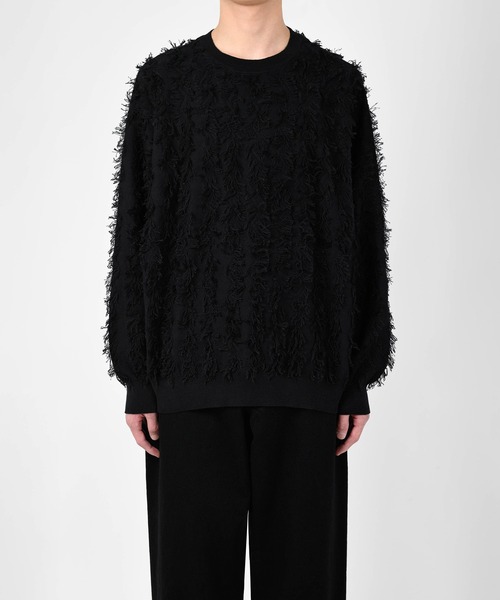 LAD MUSICIAN（ラッドミュージシャン）の「HIGH GAUGE FRINGE PULLOVER