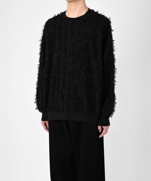 LAD MUSICIAN（ラッドミュージシャン）の「HIGH GAUGE FRINGE PULLOVER