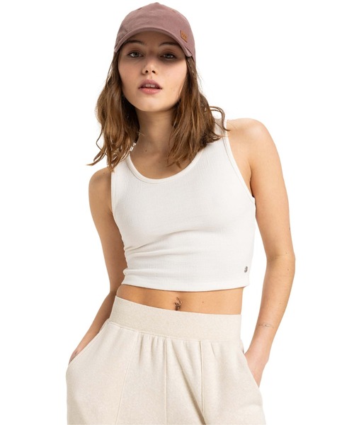 ROXY（ロキシー）の「GOOD KEEPSAKE /ロキシーショート丈バックデザインタンクトップ（タンクトップ・レディース・ブルー/ホワイト/ブラック系その他・LARGE/MEDIUM/SMALL）」の7枚目の写真