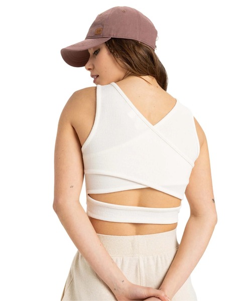 ROXY（ロキシー）の「GOOD KEEPSAKE /ロキシーショート丈バックデザインタンクトップ（タンクトップ・レディース・ブルー/ホワイト/ブラック系その他・LARGE/MEDIUM/SMALL）」の8枚目の写真