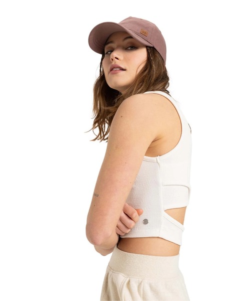 ROXY（ロキシー）の「GOOD KEEPSAKE /ロキシーショート丈バックデザインタンクトップ（タンクトップ・レディース・ブルー/ホワイト/ブラック系その他・LARGE/MEDIUM/SMALL）」の10枚目の写真