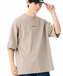 ニューエラ 半袖Tシャツ オーバーサイズ 手書き風ロゴ