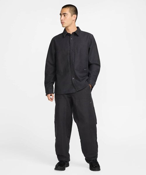 NIKE(ナイキ)の「ナイキ ライフ メンズ ロングスリーブ シャモア フィールド シャツ / Nike Life Men's Long-Sleeve Chamois Field Shirt FB7743-060 Anthracite(シャツ/ブラウス・メンズ・スミクロ・2XL/L/M/S/XL)」の7枚目の写真