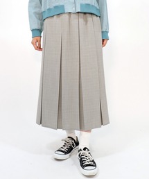 haupia（ハウピア）の「川.土.空【プリーツスカート】（スカート）」