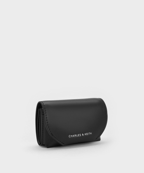 CHARLES & KEITH（チャールズ & キース）の「Enola エノラ フロントフラップウォレット（財布・レディース・ダークブラウン/クリーム/スミクロ・XXS）」の18枚目の写真
