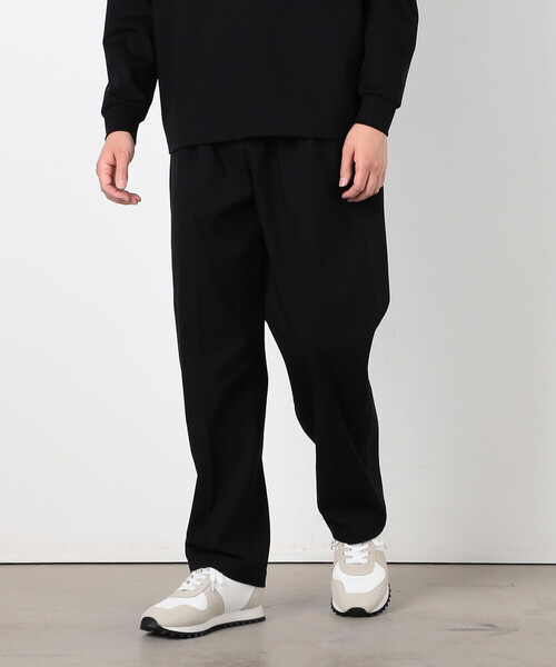 COMME CA ISM(コムサイズム)の「ガムストレッチカルゼ ワイドシェフパンツ(その他パンツ・メンズ・ブラック・MEDIUM/LARGE)」の1枚目の写真