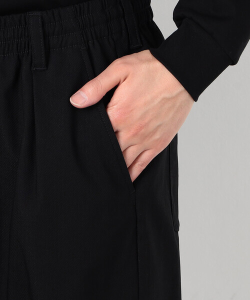 COMME CA ISM(コムサイズム)の「ガムストレッチカルゼ ワイドシェフパンツ(その他パンツ・メンズ・ブラック・MEDIUM/LARGE)」の10枚目の写真