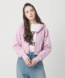 BEAUTY&YOUTH UNITED ARROWS | コットン ショートフロントジップパーカー(パーカー)