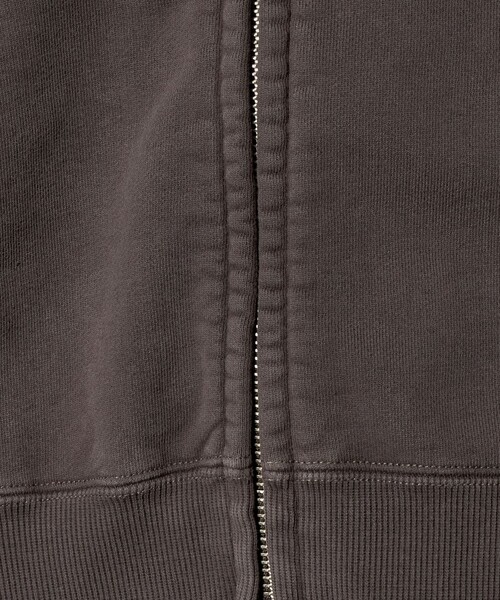 セール】コットン ショートフロントジップパーカ（パーカー