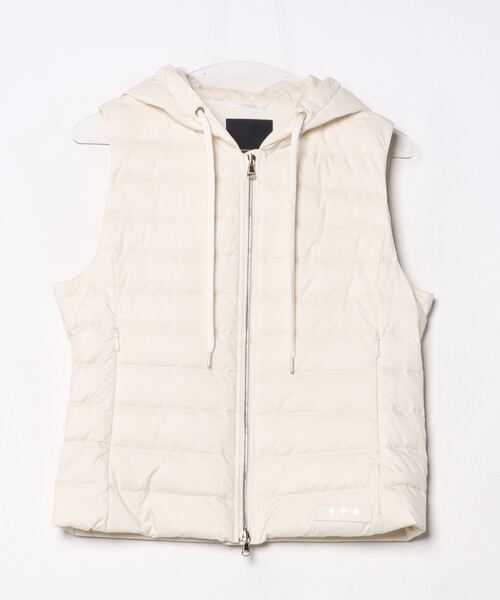 TATRAS（タトラス）の「TATRAS(タトラス) ELYNE エリーネ（ダウンベスト・レディース・ブラック/アイボリー/ネイビー/レッド/カーキ/ベージュ/チャコールグレー・1/2/3/4）」の2枚目の写真