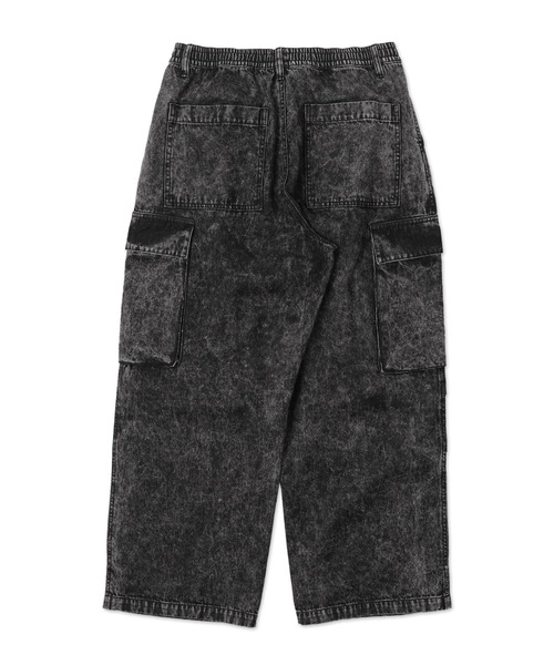 WEGO（ウィゴー）の「WEGO/デニムイージーカーゴパンツ（カーゴパンツ・メンズ・コバルトブルー/ブラック系2/ブラック系3/スカイブルー/ライトインディゴブルー・SMALL/MEDIUM/LARGE）」の8枚目の写真