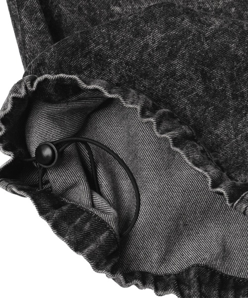 WEGO（ウィゴー）の「WEGO/デニムイージーカーゴパンツ（カーゴパンツ・メンズ・コバルトブルー/ブラック系2/ブラック系3/スカイブルー/ライトインディゴブルー・SMALL/MEDIUM/LARGE）」の13枚目の写真