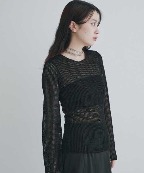 kiehtova（キエトヴァ）の「【kiehtova】FLOUR CHAIN NECKLACE/フラワーチェーンネックレス（ネックレス・レディース・シルバー/ゴールド・FREE）」の10枚目の写真