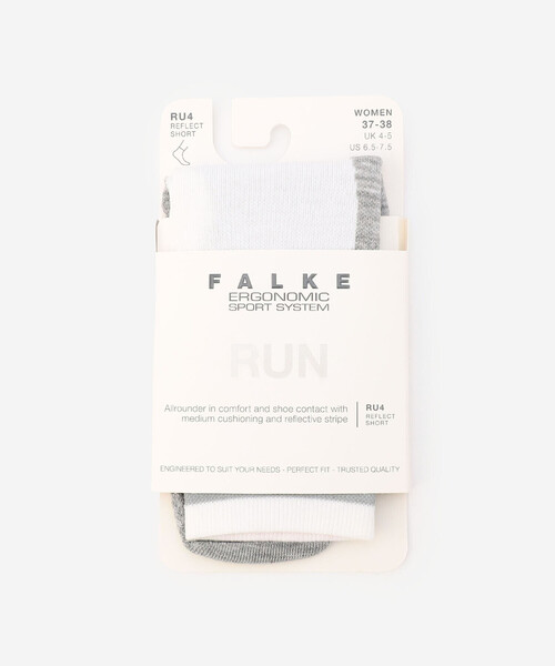FALKE（ファルケ）の「FALKE ERGONOMIC SPORT SYSTEM | 16234 RU4 SHORT REFLECT SOCKS WOMEN（ソックス/靴下・レディース・ブラック系その他/ピンク系その他/ホワイト系その他・37/38）」の11枚目の写真