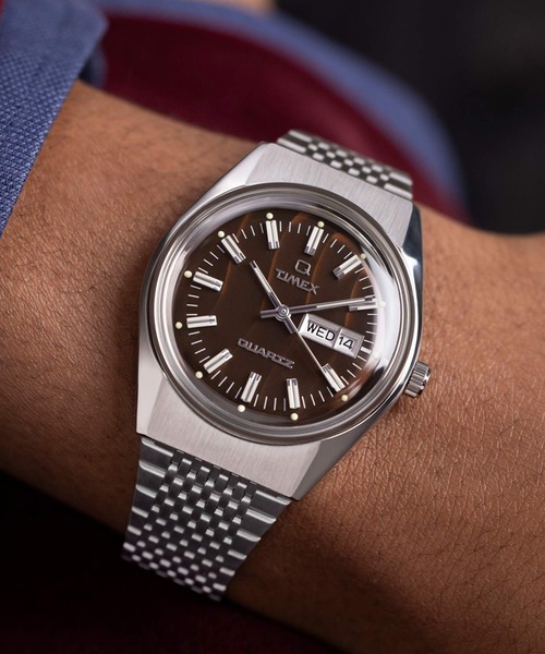 【国内即納】TIMEX Q TIMEX TW2W62400 ユニセックス 腕時計 Q TIMEX ファルコンアイ | TIMEXオンラインストア