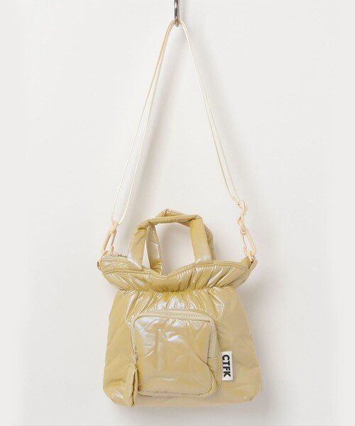 Casselini(キャセリーニ)の「【CASSELINI/キャセリーニ】シャイニークロスポケットバッグ(ショルダーバッグ・レディース・イエロー/ブラック・FREE)」の20枚目の写真
