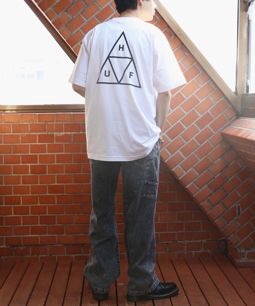 HUF(ハフ)の「HUF ロゴ半袖シャツ(Tシャツ/カットソー・メンズ・ホワイト系2/ホワイト系1/ブラック系1/ブラック系2・X-LARGE/MEDIUM/LARGE)」の13枚目の写真