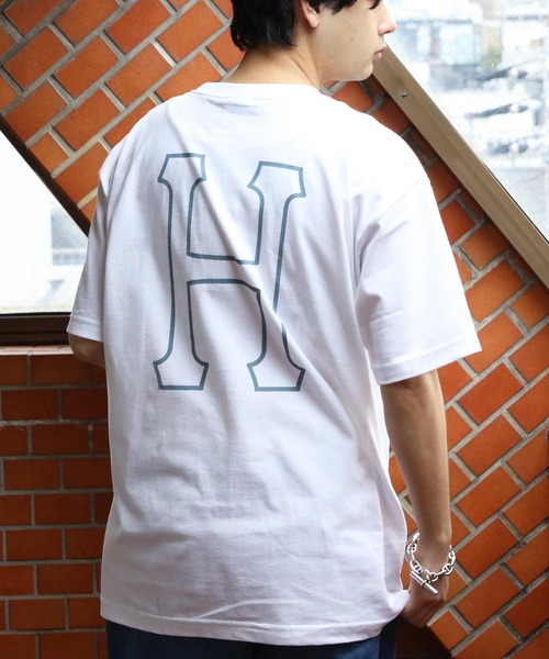 HUF(ハフ)の「HUF ロゴ半袖シャツ(Tシャツ/カットソー・メンズ・ホワイト系2/ホワイト系1/ブラック系1/ブラック系2・X-LARGE/MEDIUM/LARGE)」の14枚目の写真
