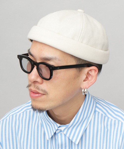 A.M.S.（エーエムエス）の「サーマル ロールキャップ（フィッシャーマンキャップ）（キャップ・メンズ・オフホワイト/ブラック/ライトグレー・FREE）」の13枚目の写真