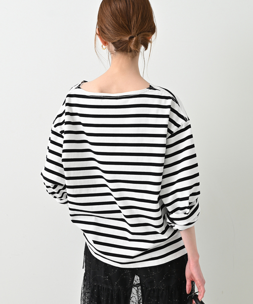SLOBE IENA ボーダーロンTEE SLOBE IENA（スローブイエナ）の「ボーダーロンTEE（Tシャツ