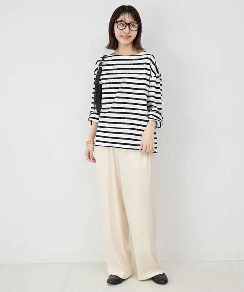 SLOBE IENA ボーダーロンTEE SLOBE IENA（スローブイエナ）の「ボーダーロンTEE（Tシャツ