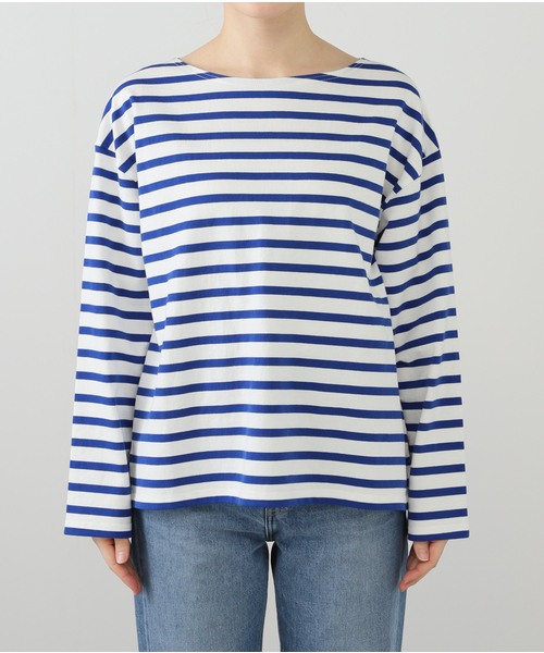 SLOBE IENA購入MEYAMEダブルコットンボーダーカットソー SLOBE IENA購入MEYAMEダブルコットンボーダーカットソー レディース