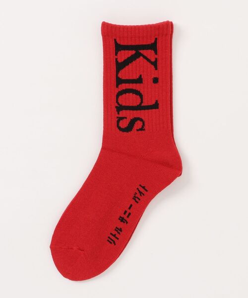 Little sunny bite(リトルサニーバイト)の「【RS】【Little sunny bite(リトルサニーバイト)】KIDS SOCKS(ソックス/靴下・レディース・レッド/ホワイト/ブラック・FREE)」の3枚目の写真