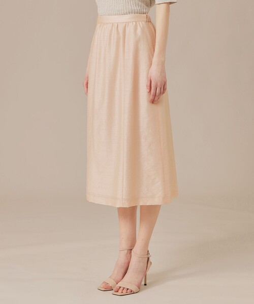 MACKINTOSH LONDON（マッキントッシュ ロンドン）の「シャイニーシアースカート（スカート・レディース・ピンク系その他2/ネイビー・36/38）」の6枚目の写真