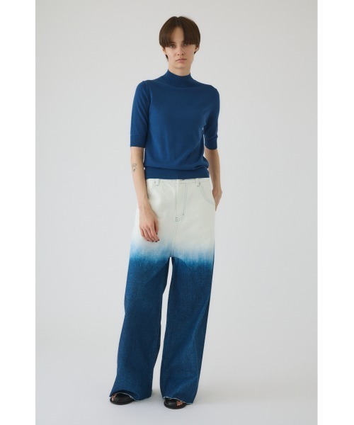RIM.ARK（リムアーク）の「Silk mix fit tops シルクミックスフィットトップス（ニット/セーター・レディース・ベージュ/ブルー/レッド/ブラック・38/36）」の15枚目の写真