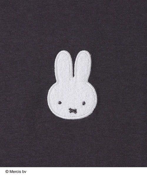 Honeys（ハニーズ）の「【ＵＶカット】ミッフィー／ゆるＴシャツ（Tシャツ/カットソー・レディース・ホワイト/イエロー/スミクロ/ラベンダー・L/LL/M/S/SS）」の18枚目の写真