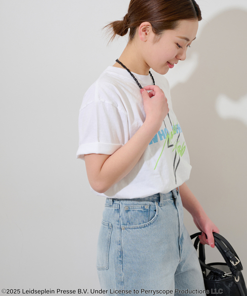 GOOD ROCK SPEED（グッドロックスピード）の「《追加》別注【GOOD ROCK SPEED】ロックTEE（Tシャツ/カットソー・レディース・ブラック×ブラック/オフホワイト/ホワイト/ライトホワイト/ブラックミックス・SMALL/LARGE）」の14枚目の写真